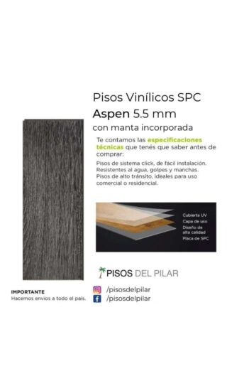 pisos vinílicos SPC