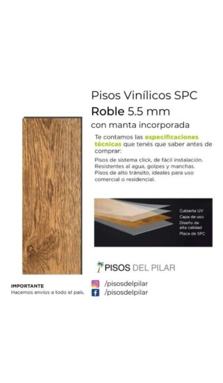 pisos vinílicos SPC