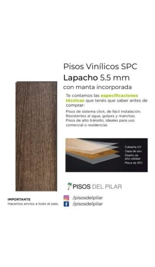 Pisos Vinílicos SPC