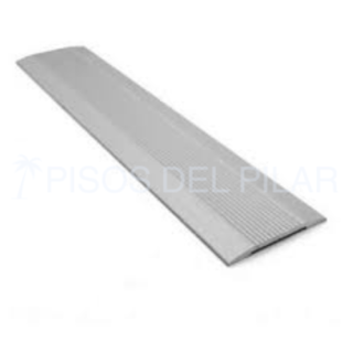 varillla terminnacion plana plata