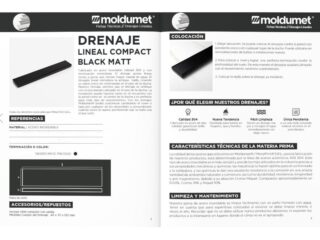 Drenaje-Lineal-Negro Pilar en Zona Norte 60 cm