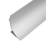 Zócalo Sanitario Curvo 35x35mm Aluminio Anodizado