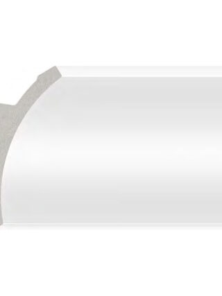 Moldura techo-pared PURA 95 x 14 x 2400 mm - Blanco